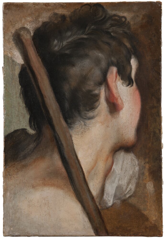 Studie van hoofd - Federico Barroci
