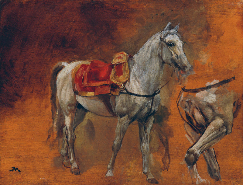 Studien eines Schimmels - Ernest Meissonier