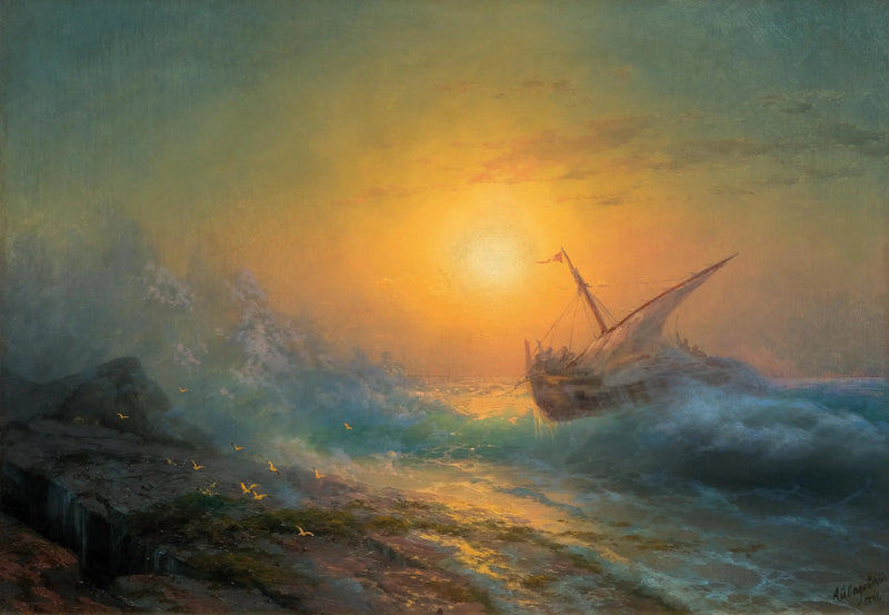 Reproductie van een schilderij van Ivan Aïvazovski

Source:
Q115907514 - Ivan Aïvazovski
