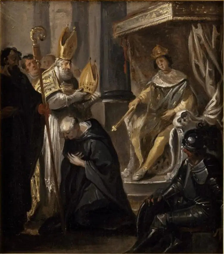 Suger wordt benoemd tot abt van Saint-Denis - Juste d'Egmont