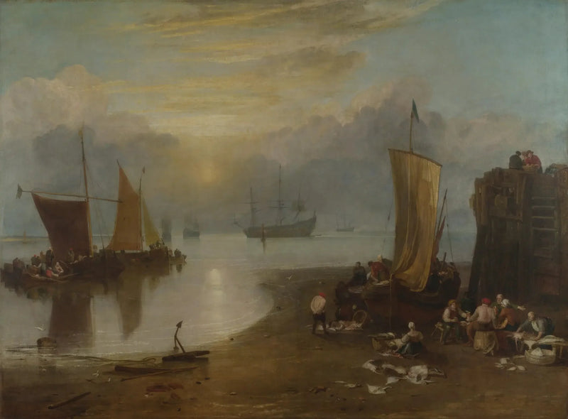 Zonsopgang door Damp - J. M. W. Turner