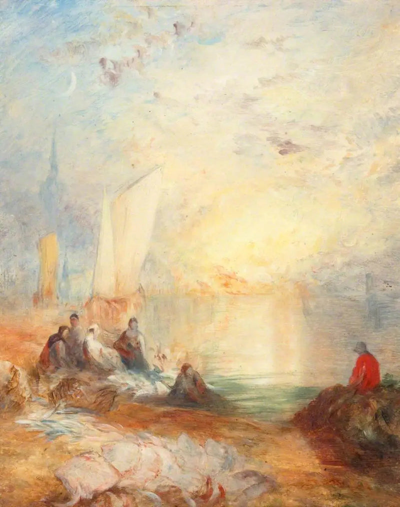 Zonsondergang - J. M. W. Turner