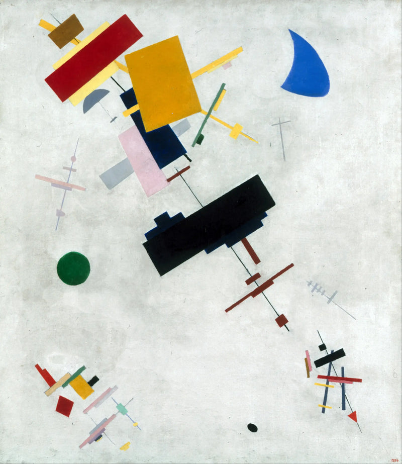 Suprematisme (Supremus nr. 56) - Kazimir Malevich
