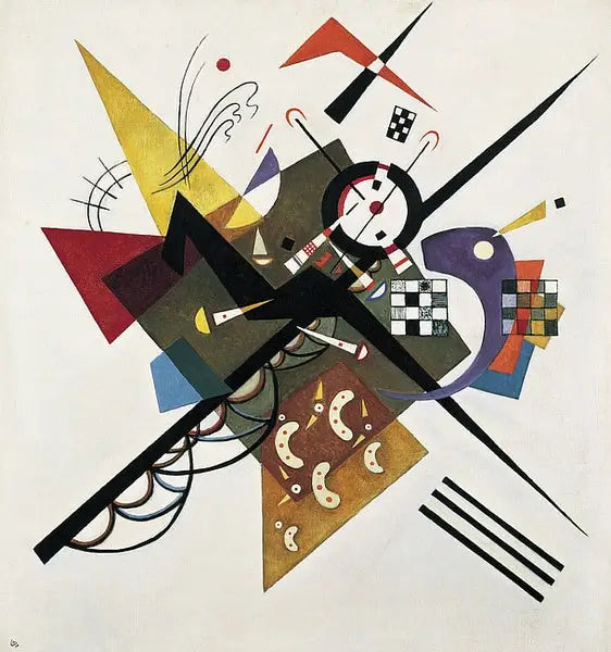 Op wit II - Vassily Kandinsky