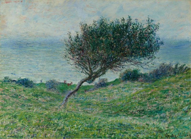 Aan de kust bij Trouville W687 - Claude Monet