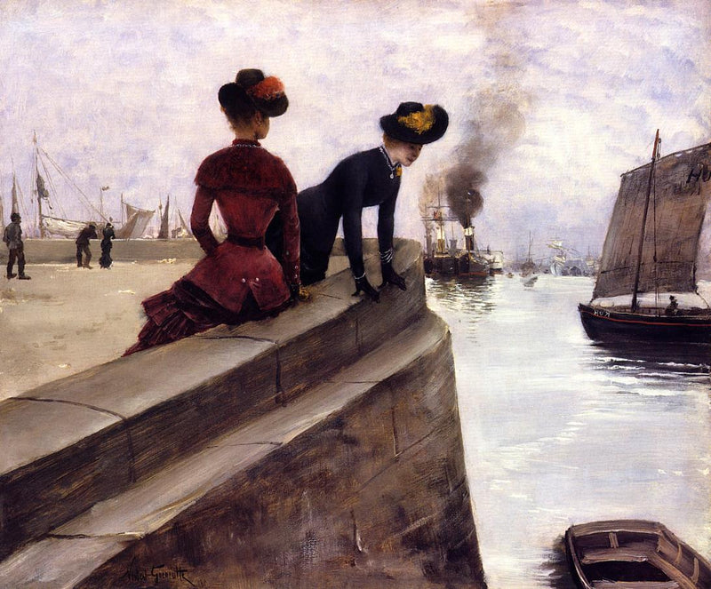 Op de pier, Le Havre - Norbert Gœneutte