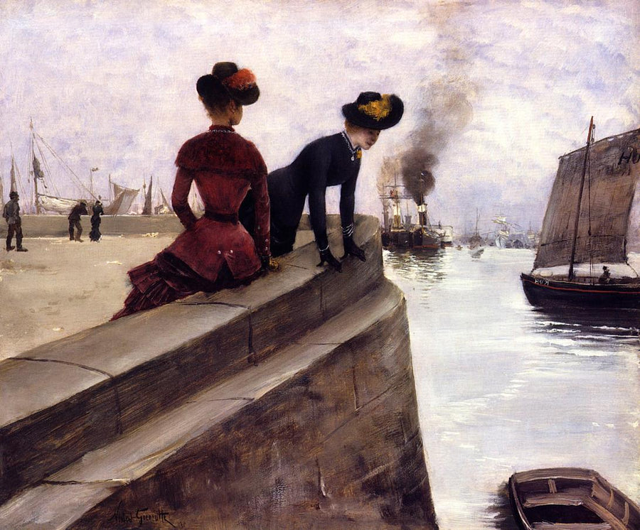 Op de pier, Le Havre - Norbert Gœneutte