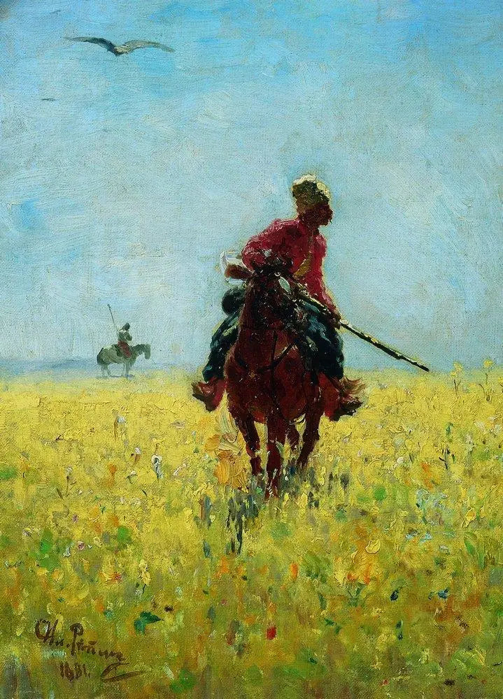Op het spoor - Ilya Repin