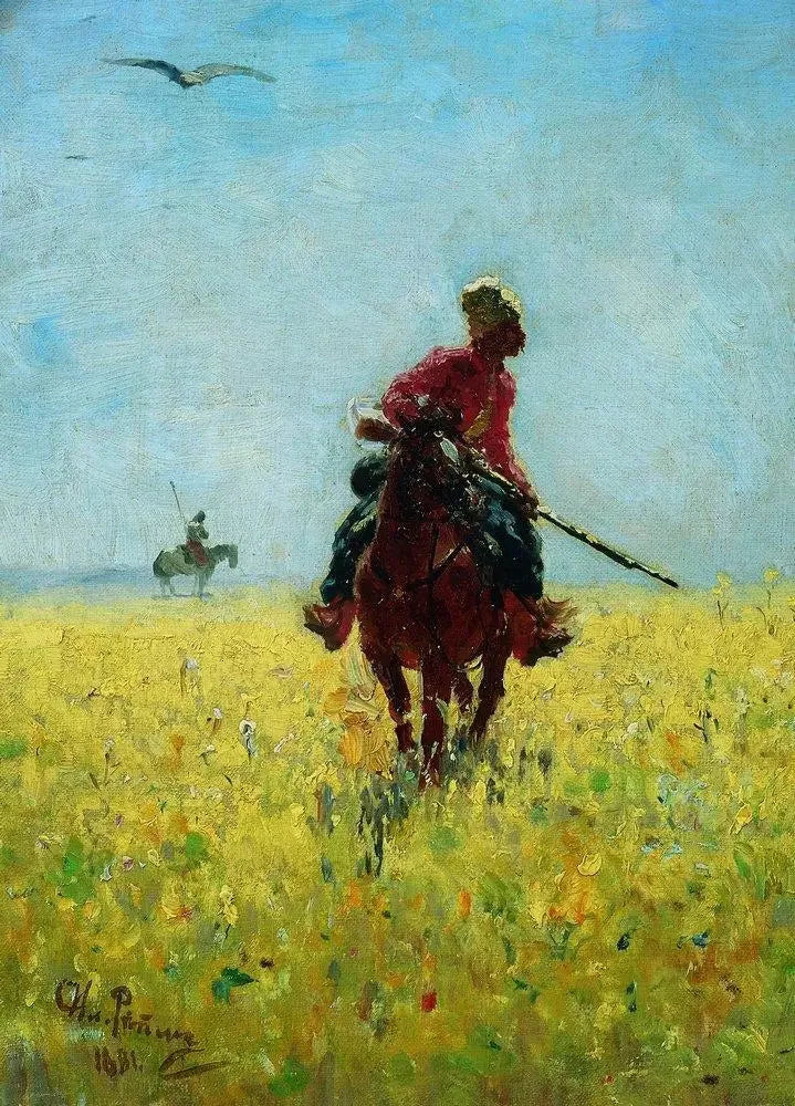 Op het spoor - Ilya Repin