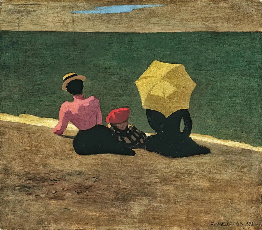 Aan het strand - Félix Vallotton

Source:
Sur la plage - Félix Vallotton