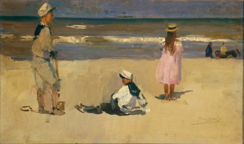 Op het strand - Isaac Israëls