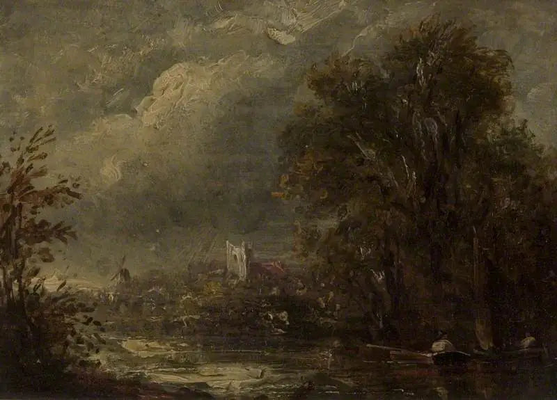 Aan de Stour - John Constable
