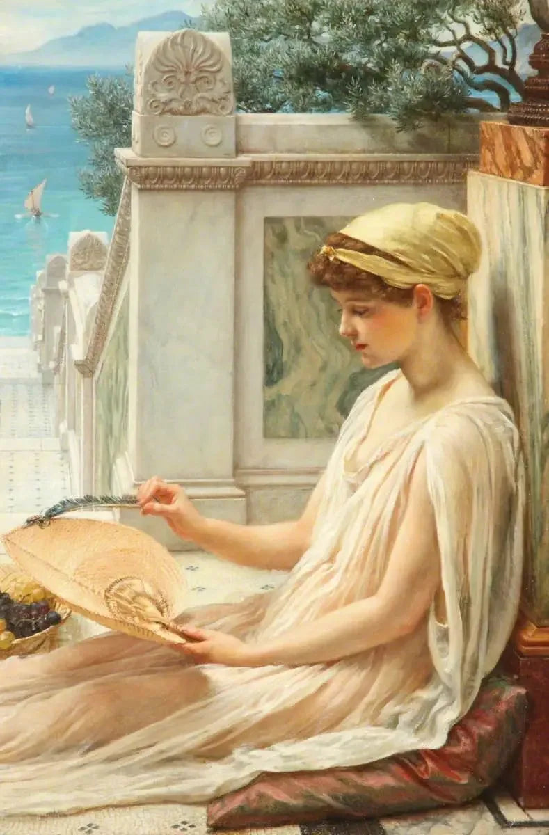 Op het terras - Edward Poynter

Source:
Sur la terrasse - Edward Poynter