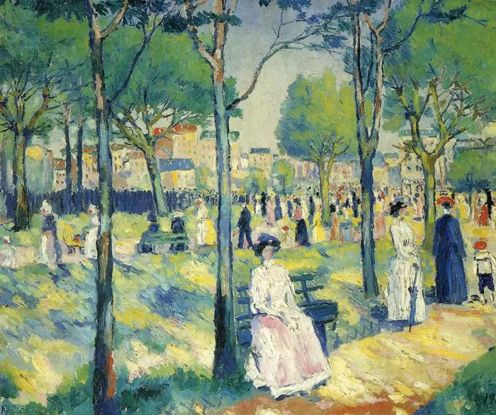 Op de boulevard - Kazimir Malevich
