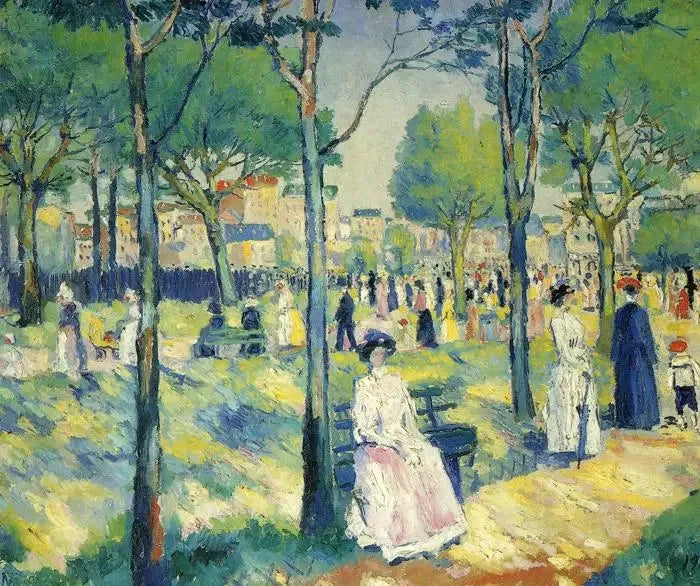 Op de boulevard - Kazimir Malevich