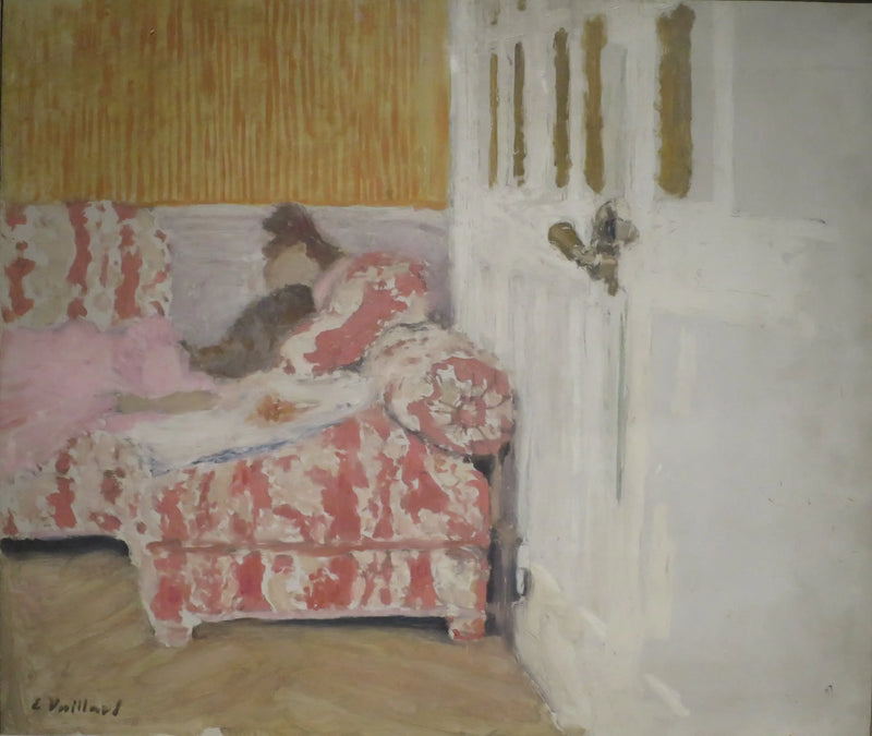 Op de bank - Édouard Vuillard