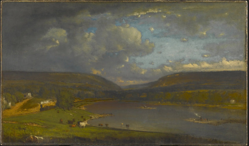 Op de Delaware-rivier - George Inness

Source:
Sur le fleuve Delaware - George Inness