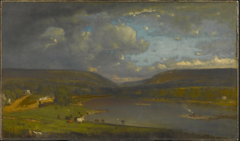 Op de Delaware-rivier - George Inness

Source:
Sur le fleuve Delaware - George Inness