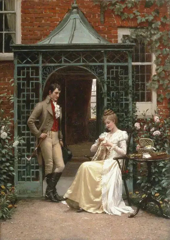 Aan de drempel - Edmund Blair Leighton

Source:
Sur le seuil - Edmund Blair Leighton
