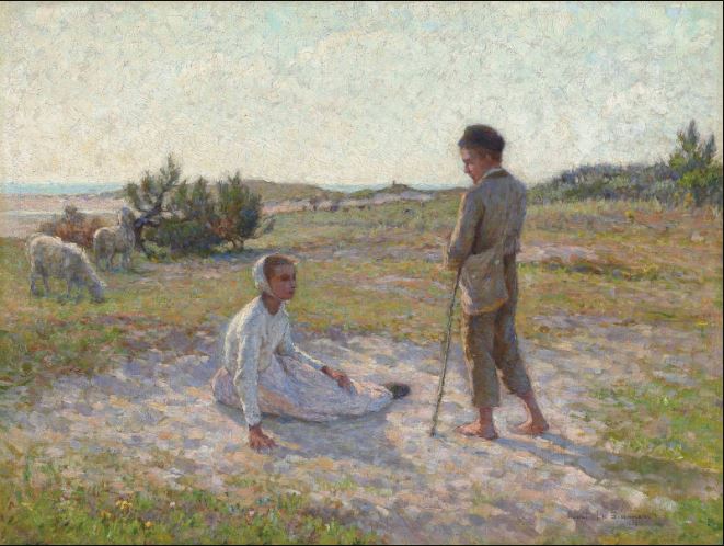 Op de duinen, Étaples - Henri Le Sidaner