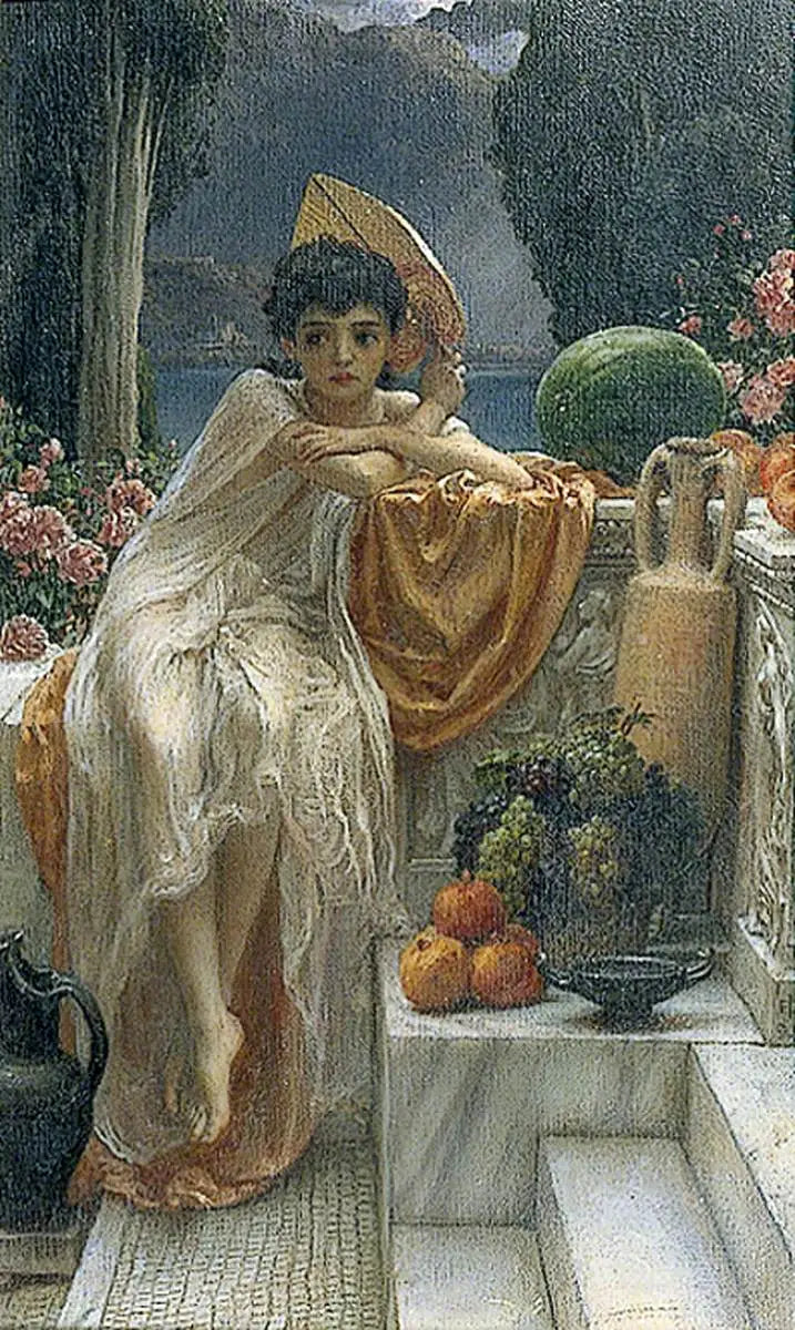 Op de trappen van de tempel - Edward Poynter

Source:
Sur les marches du temple - Edward Poynter