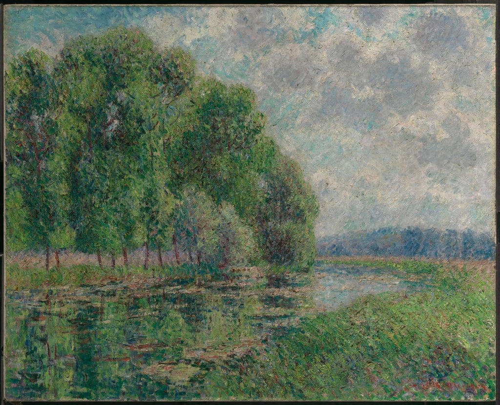 Sur les rives de l’Eure - Gustave Loiseau - Alpha Reproduction