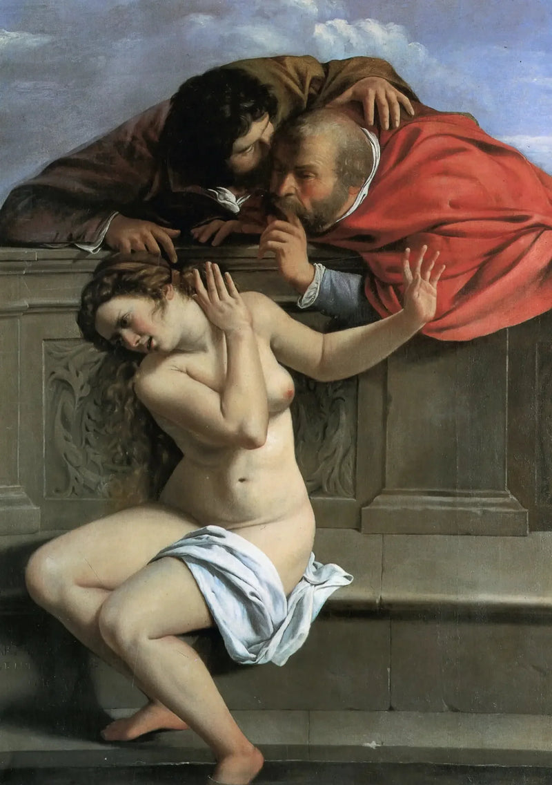 Suzanne en de ouderen - Artemisia Gentileschi