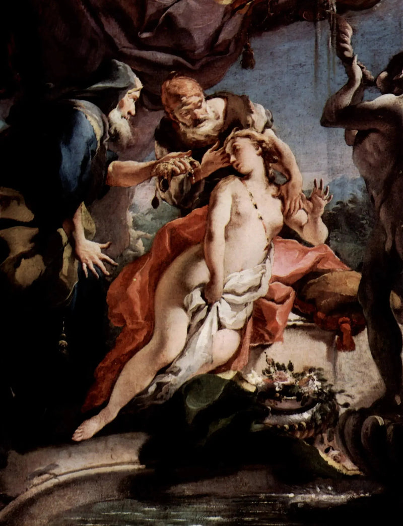 Suzanne en de ouderen - Giovanni Battista Tiepolo