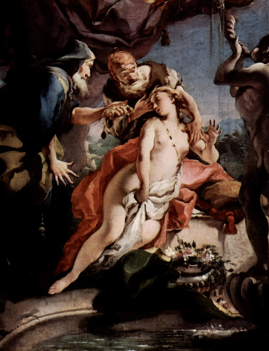 Suzanne en de ouderen - Giovanni Battista Tiepolo