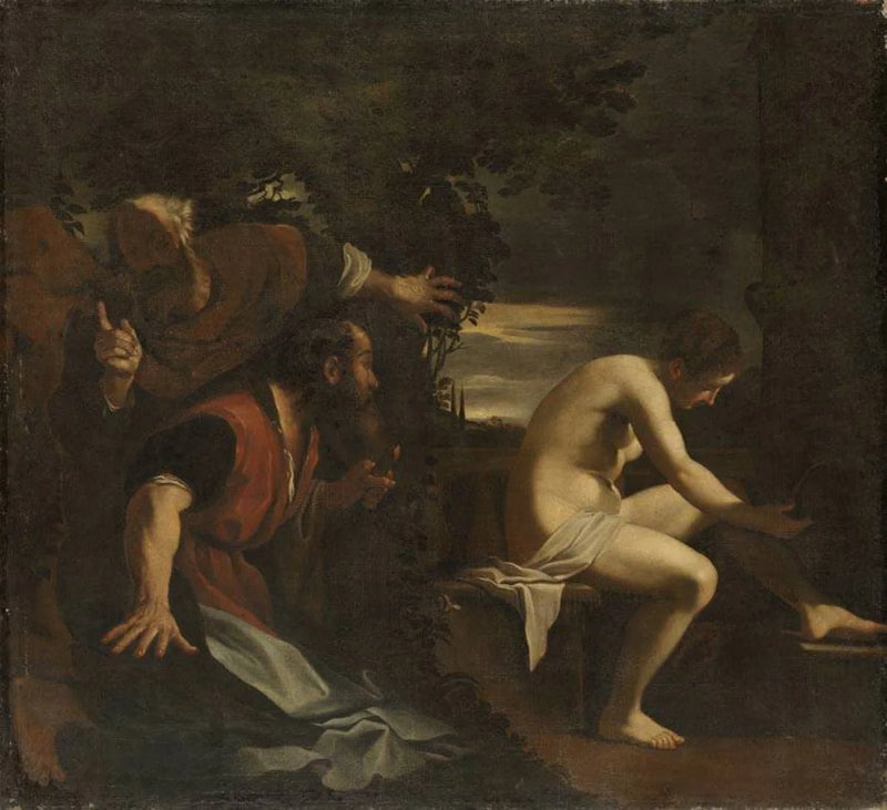 Suzanne en de ouderen. - Guercino