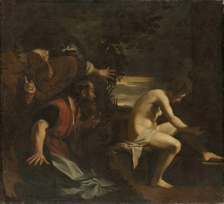 Suzanne en de ouderen. - Guercino