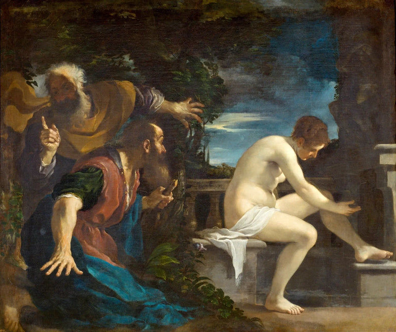 Suzanne en de ouderen. - Guercino