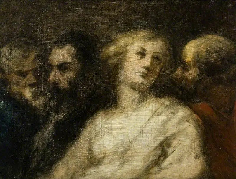 Suzanne en de ouderen - Honoré Daumier
