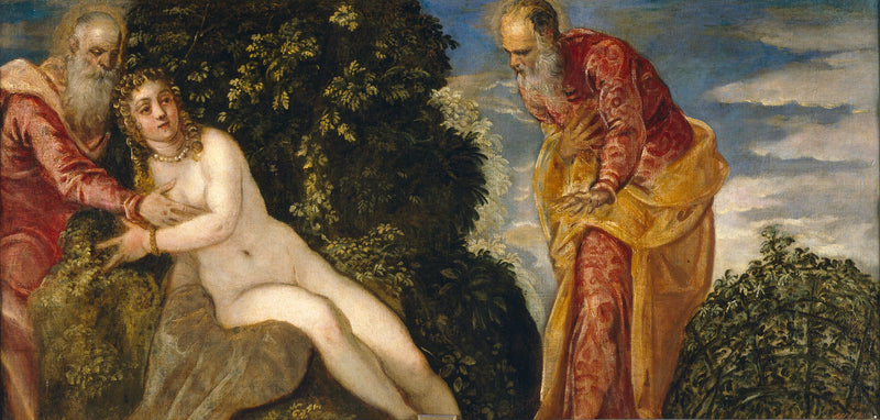 Suzanne en de ouderen - Jacopo Tintoretto