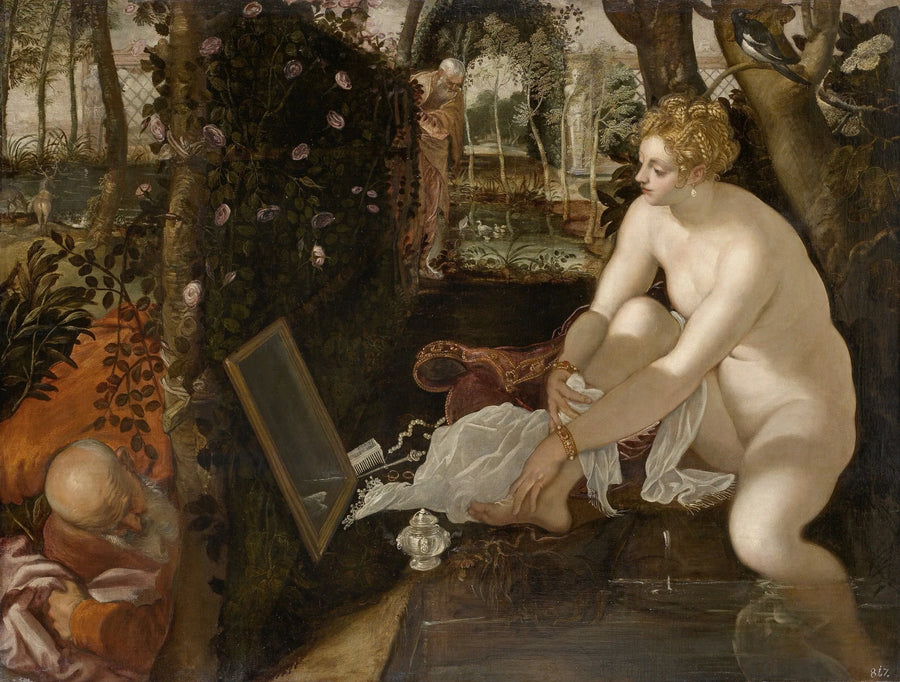 Suzanne en de Ouderen - Jacopo Tintoretto