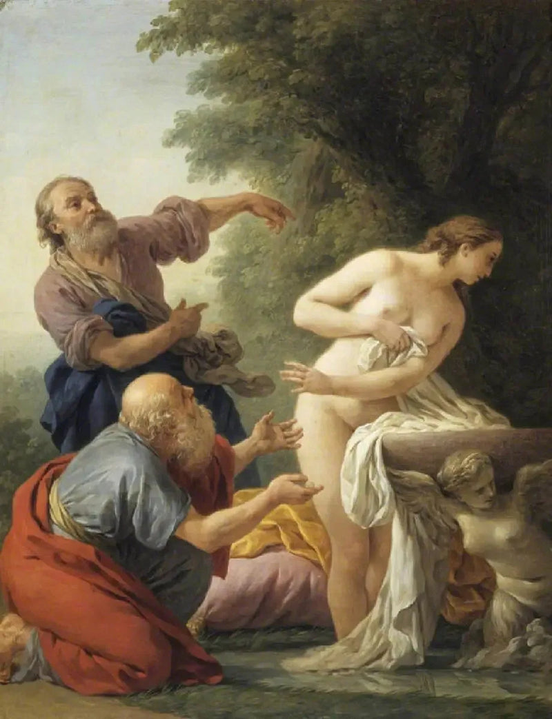 Suzanne en de ouderen - Louis Jean François Lagrenée

Source:
Suzanne et les vieillards - Louis Jean François Lagrenée