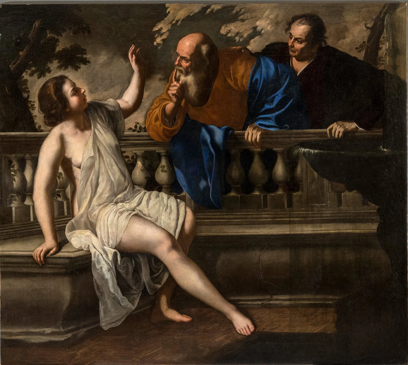 Suzanne en de ouderen - Artemisia Gentileschi