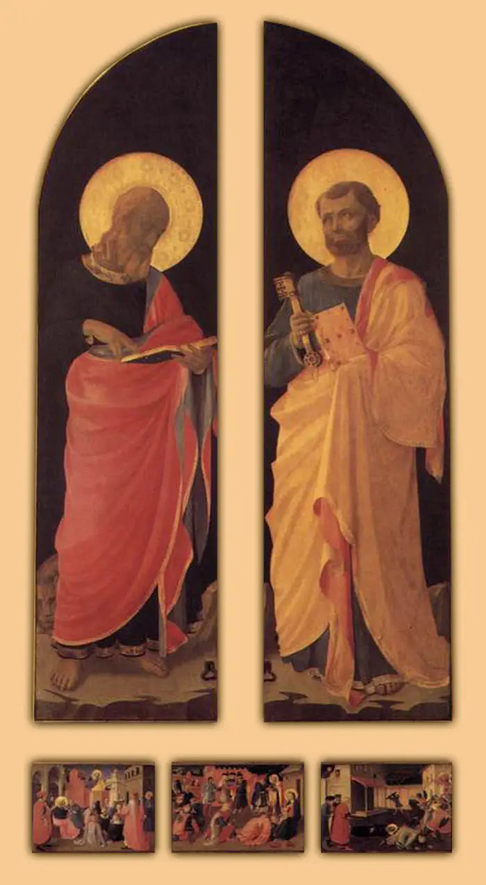 Tabernakool van de Linnenwevers - Fra Angelico

Source:
Tabernacollo dei Linaioli - Fra Angelico