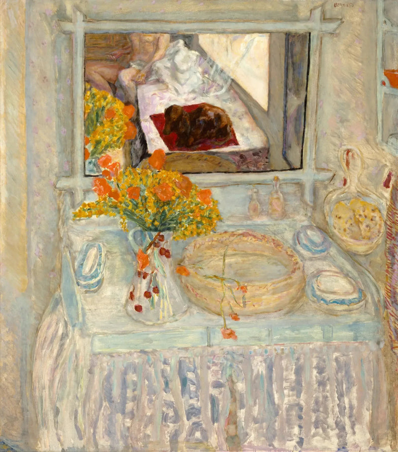 Toilettafel met spiegel - Pierre Bonnard