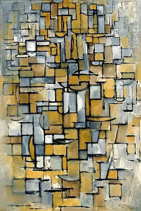 Schilderij nr. 1 - Piet Mondrian