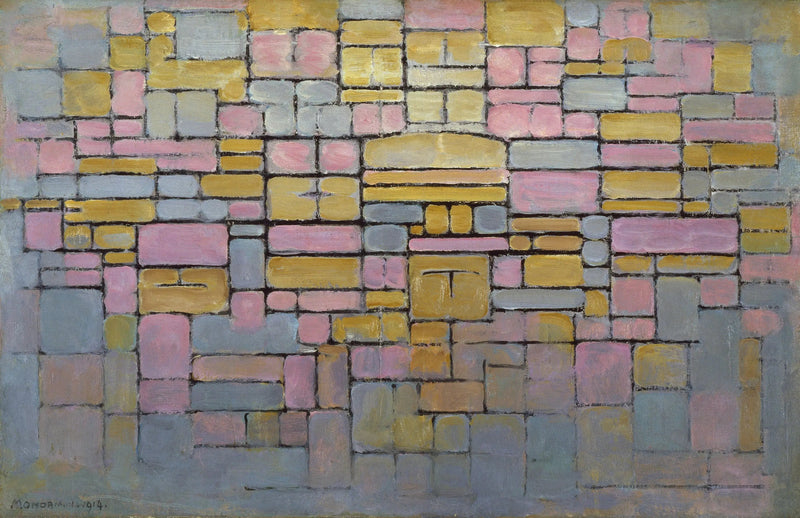 Schilderij nr. 2 / Compositie nr. V - Piet Mondrian