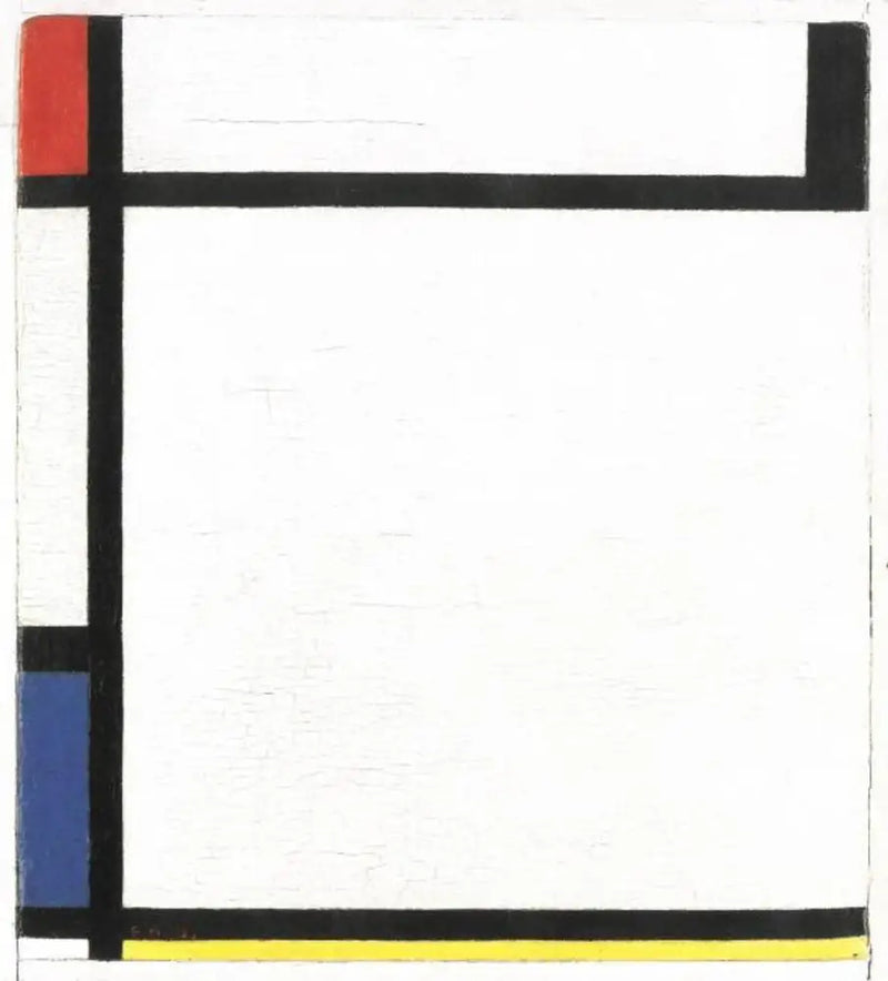 Schilderij nr. XI - Piet Mondrian