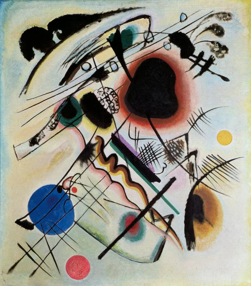 Zwarte vlek - Vassily Kandinsky