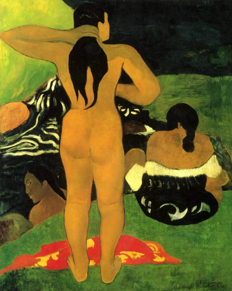 Tahitiaanse vrouwen op het strand - Paul Gauguin