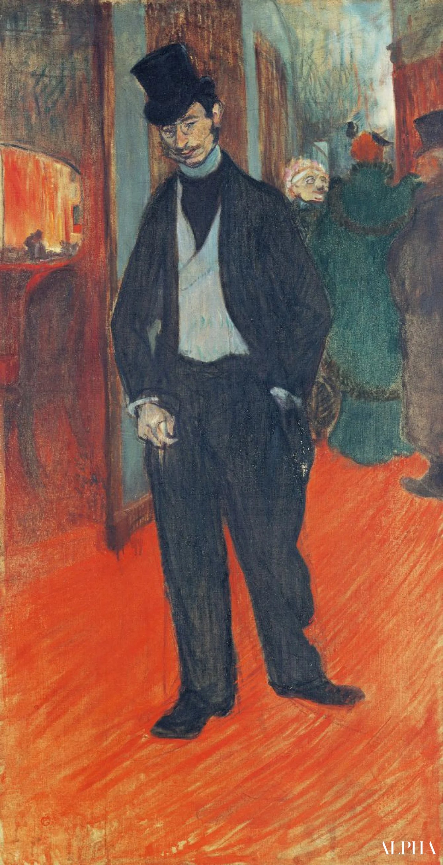 Tapie de Celeyran - Toulouse Lautrec - Reproducties van schilderijen en hoogwaardige schilderkunst