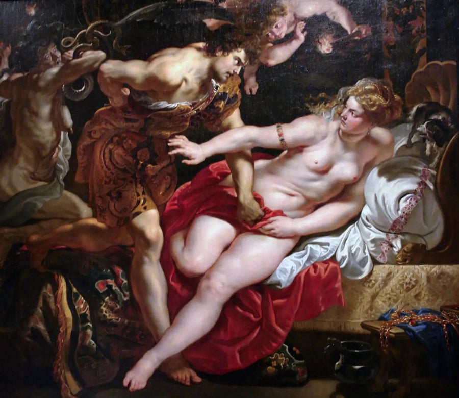 Tarquinus en Lucretia - Peter Paul Rubens