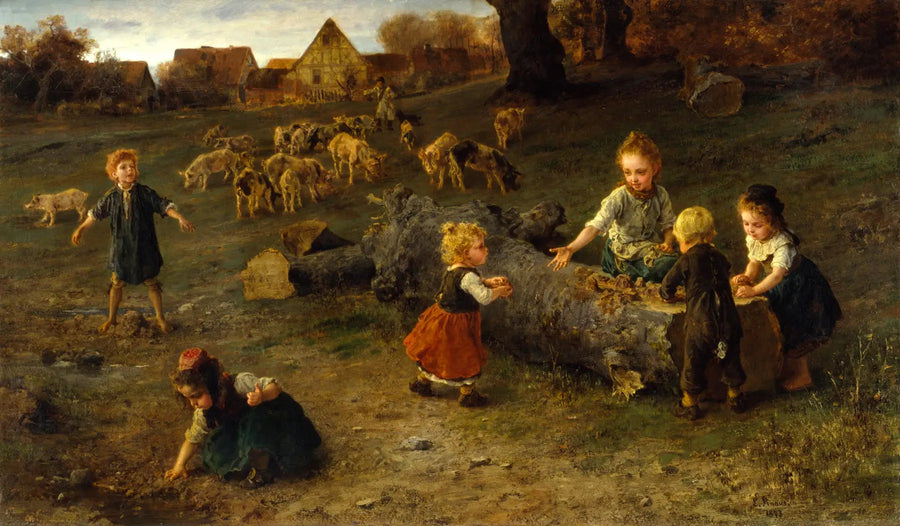 Moddertaarten - Ludwig Knaus

Source:
tartes à la boue - Ludwig Knaus