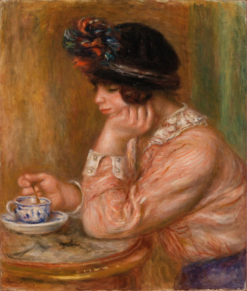 Chocoladebeker (De Chocoladebeker) - Pierre-Auguste Renoir