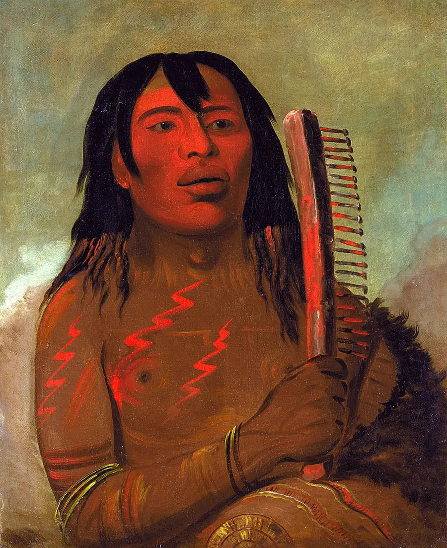 Tcha-dés-sa-ko-máh-pee, het kind van de beer - George Catlin

Source:
Tcha-dés-sa-ko-máh-pee, l'enfant de l'ours - George Catlin