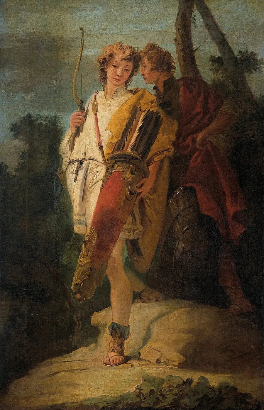 Télémaque en Mentor - Giovanni Battista Tiepolo